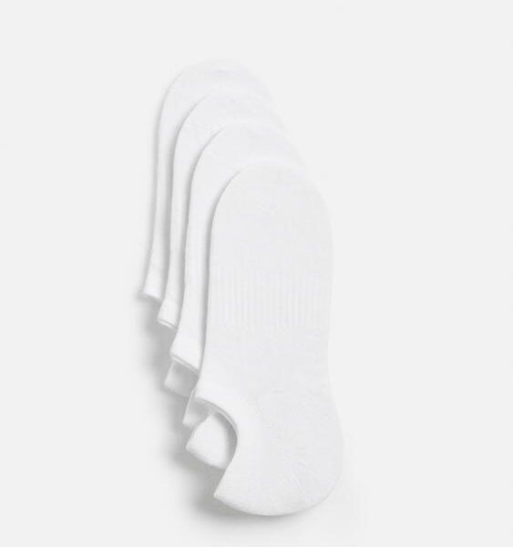 4 PACK OF NO-SHOW SOCKS