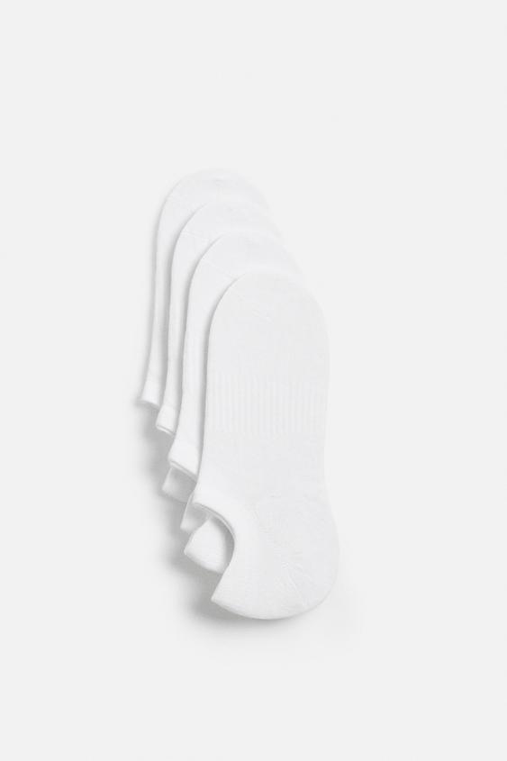 4 PACK OF NO-SHOW SOCKS