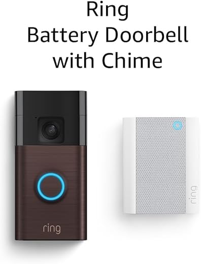 All-new Ring Battery Doorbell with Ring Chime