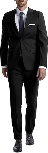 Calvin Klein Skinny Fit Men’s Suit Separates | Performance Stretch Fabric