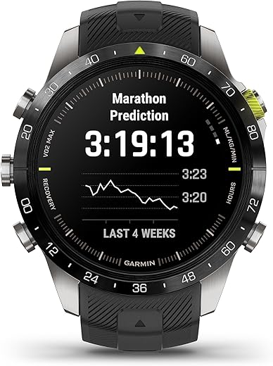 Garmin MARQ Athlete, Men's Luxury Tool Watch Built with Premium Materials for Athletes, Shows Recovery Time, VO2 Max and Performance Status