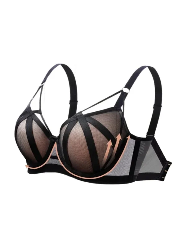 Intimate Underwear Hot Sexy Lingerie Women's Minimizer Full Cup Bra Push Up Plus Size 70 75 80 85 90 95 100 105 C D E F G H I J