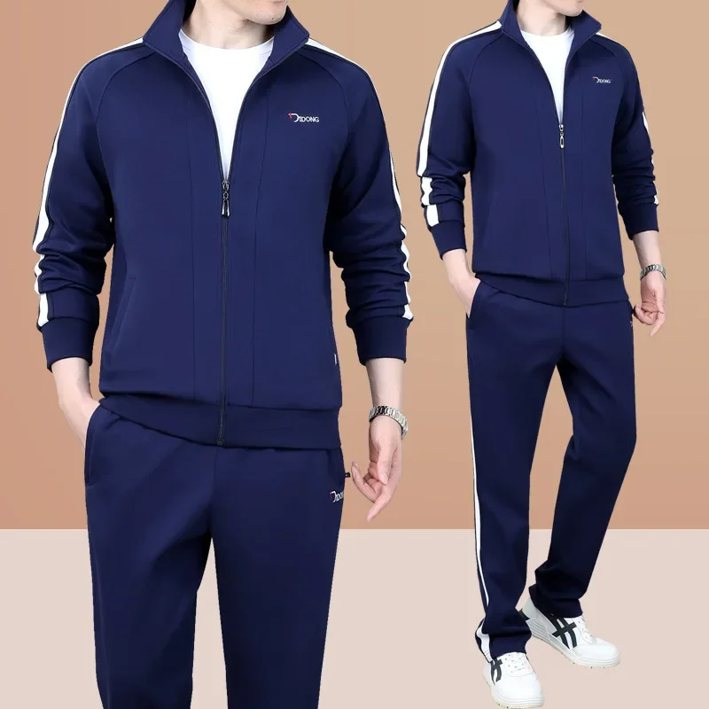 2024 Plus Size Thicken Men Set Warm Thick Hooded 2PC Hoodies Zipper Sports Suit Gym Hombre Tracksuit Men Joggers Women