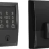 Schlage CEN 622 Encode Plus WiFi Deadbolt Smart Lock with Apple Home Key, Keyless Entry Door Lock with Century Trim, Matte Black