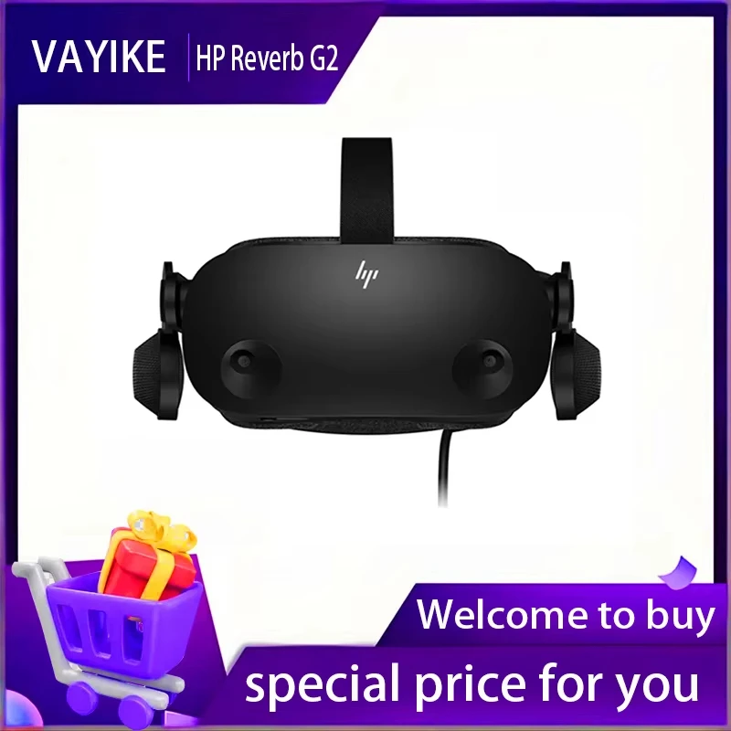 HP Reverb G2 VR glasses intelligent body feeling PC game console PC VR headset National Bank HP G2 Rev 2MR helmet