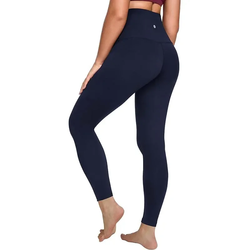 Workout Leggings for Women 25" - High Waisted Tummy Control Yoga Pants Butt Lifting Gym Training