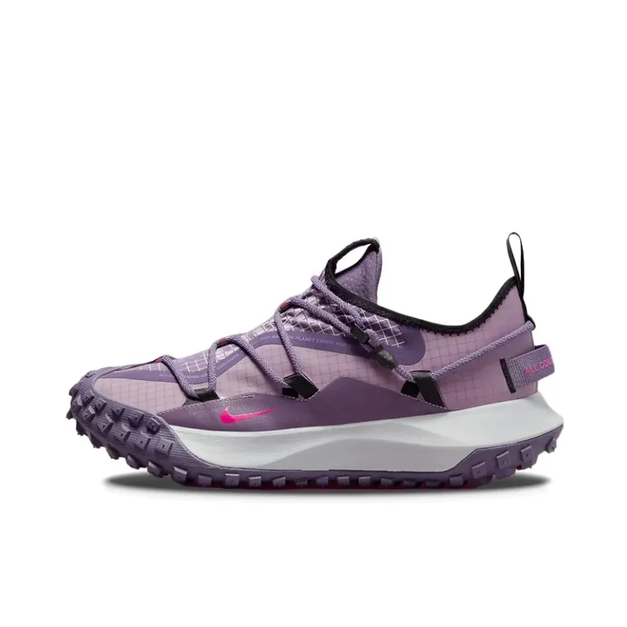 Nike Original Purple ACG Mountain Fly Low GTX SE Outdoor Functional Shoes Anti-slip and Wear-resistant Men's & Women's