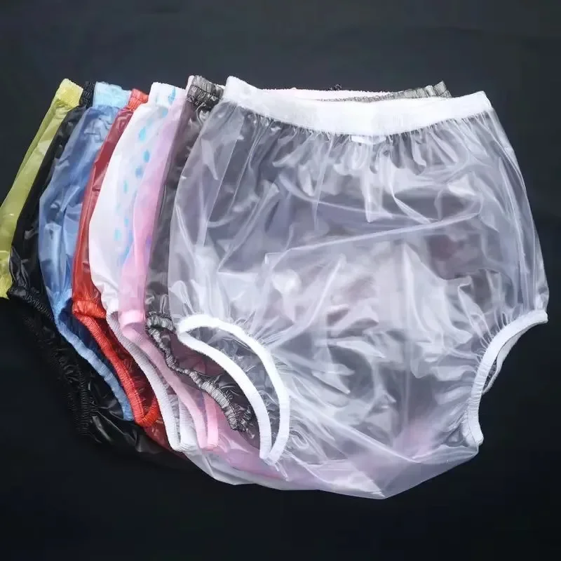 Anti-side Leakage Adult Diapers Underwear Elderly Women Menstrual Period Pregnant Incontinence Plastic High Briefs Waterproof