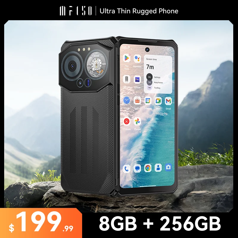 [World Premiere] IIIF150 B3 Rugged Machine Dual Display 8GB(8+12) 256GB 100MP Camera Ultra-Thin Rugged 10800mAh G96 Android 14