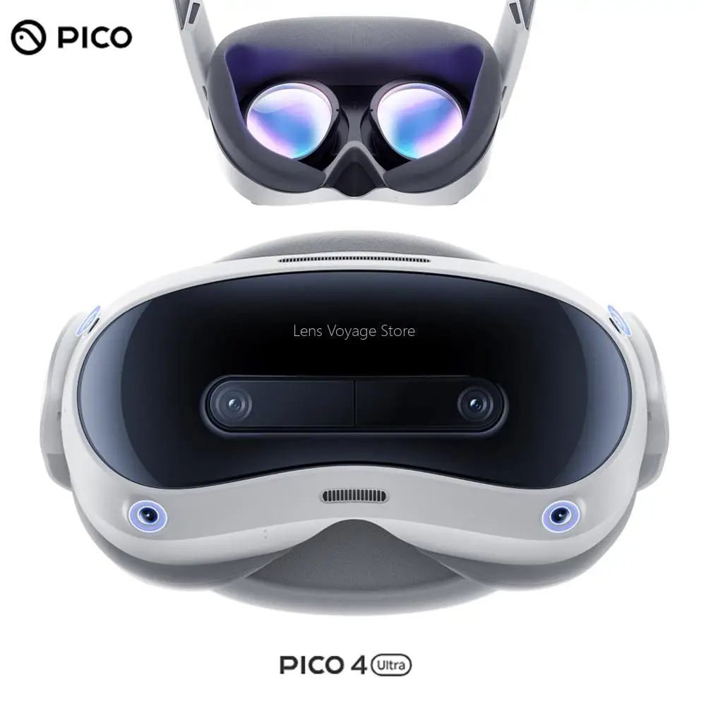 PICO4 Ultra 12G+256G VR MR Headset Mixed Reality Experience 4K Binocular Vision Display Mirror Mac Windows Phone screen