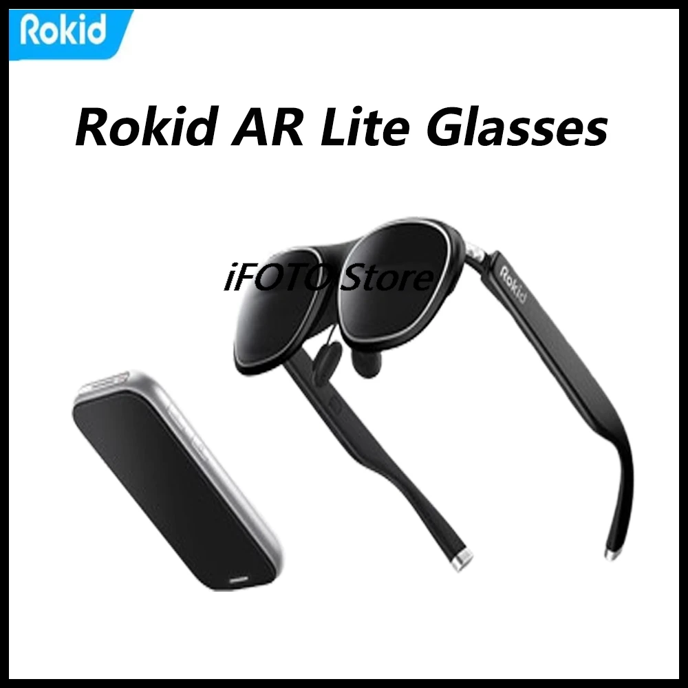 Rokid AR Lite Smart AR Glasses Portable Non-VR HD 3D Game Viewing Space Projection Real Time Translator Glasses