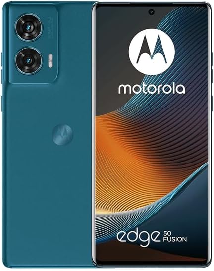 Motorola Moto Edge 50 Fusion 5G (XT2429-1) Dual Sim | GSM Unlocked | 6.7" P-OLED 120Hz Display | 8GB Ram 256GB Storage - International Version - (Green)