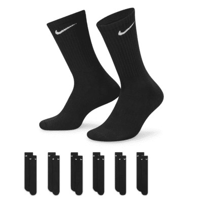 Nike Everyday Cushioned Training Crew Socks (6 Pairs)