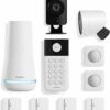 SimpliSafe 10 Piece Wireless Home Security System with Outdoor Camera - Optional 24/7 Professional Monitoring - No Contract - Compatible with Alexa and Google Assistant