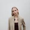 STRAIGHT CUT SHOULDER PAD BLAZER