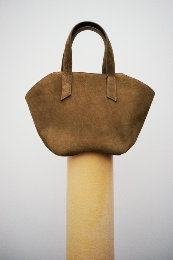 SUEDE MINI SHOPPER