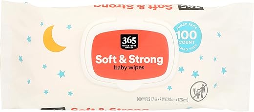 365 by Whole Foods Market, Refill Baby Wipes, 100 Count