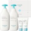 Baby Skin Care Gift Set - Korean Baby Skincare & Bath Time Essentials - Shampoo & Bath, Moisutre Lotion, Cream - Hydrating & Nourishing, 4 Items