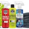 Chemical Guys HOL357 Clean & Shine Car Wash Starter Kit - Safe for Cars, Trucks, Motorcycles, SUVs, Jeeps, RVs & More (7 Piece Set, Including 3 16 oz. Car Detailing Chemicals)