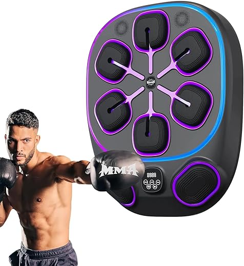 2025 Music Boxing Training Machine for Adults Fitness Equipment Durable Dummy Punching Bag Boxing Machine - Large