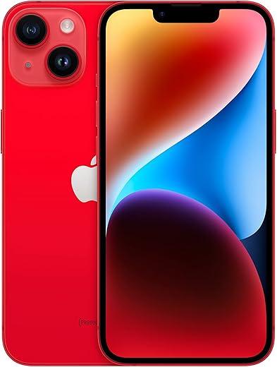 Apple iPhone 14, 512GB, (PRODUCT) Red for AT&T (Renewed)