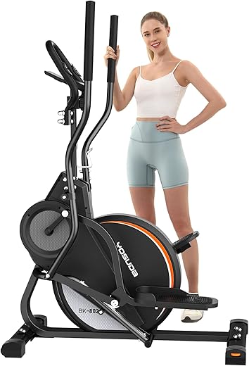 YOSUDA Pro Cardio Climber Stepping Elliptical Machine, 3-in-1 Elliptical Machine Stair Stepper Trainer, Total Body Fitness Cross Trainer with Quiet Magnetic Driving System, 16...
